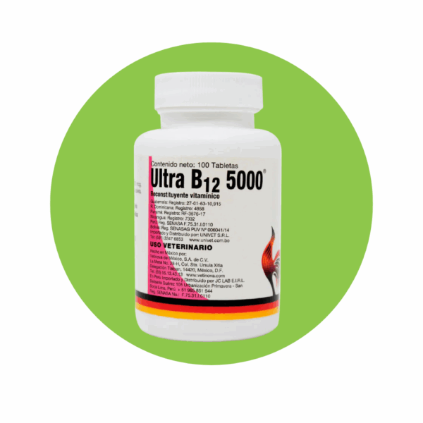 Ultra B12 5000 100 Tabletas