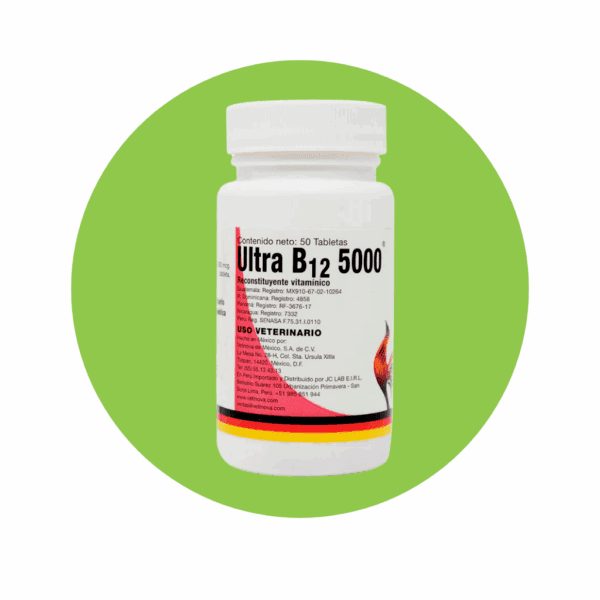 Ultra B12 5000 50 Tabletas