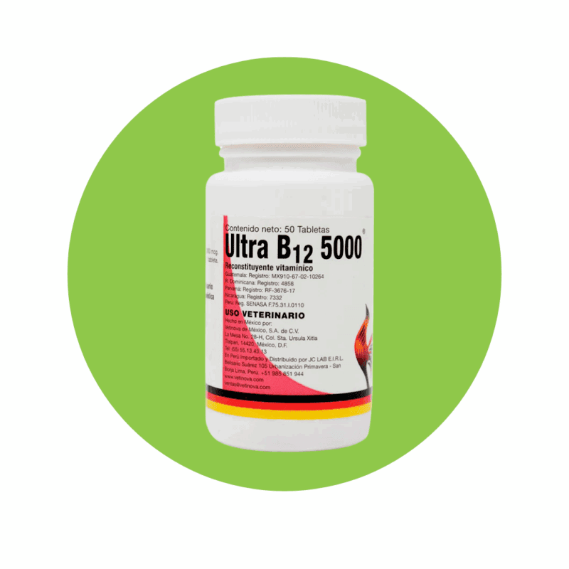 Ultra B12 5000 50 Tabletas