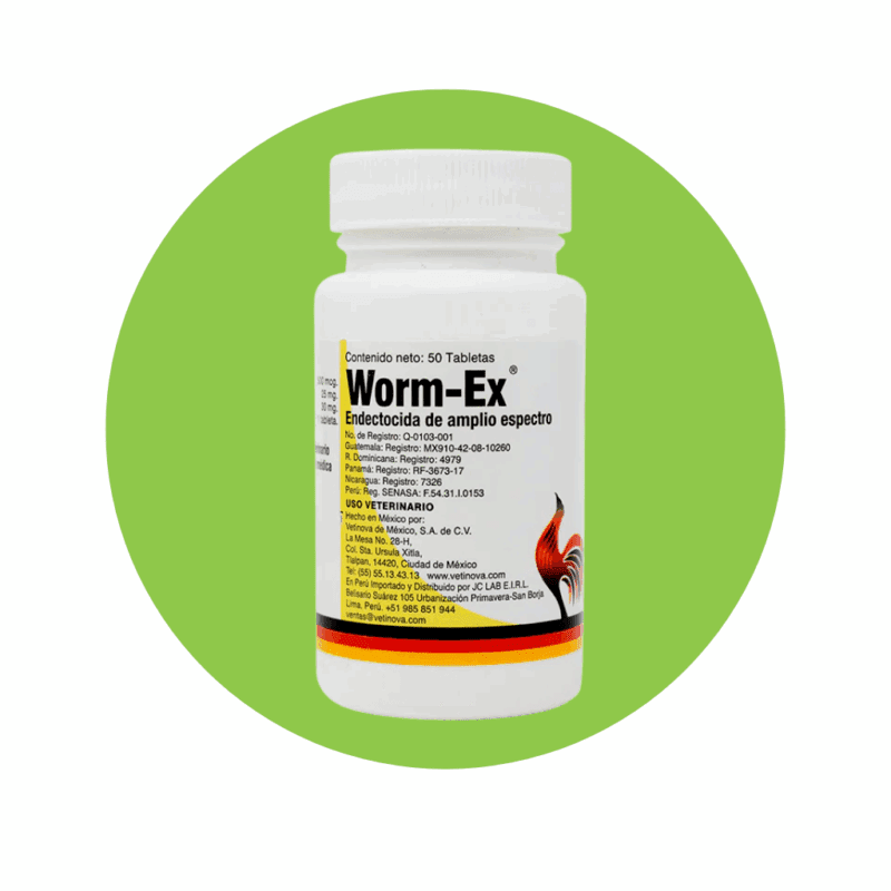 Worm-Ex 50 Tabletas