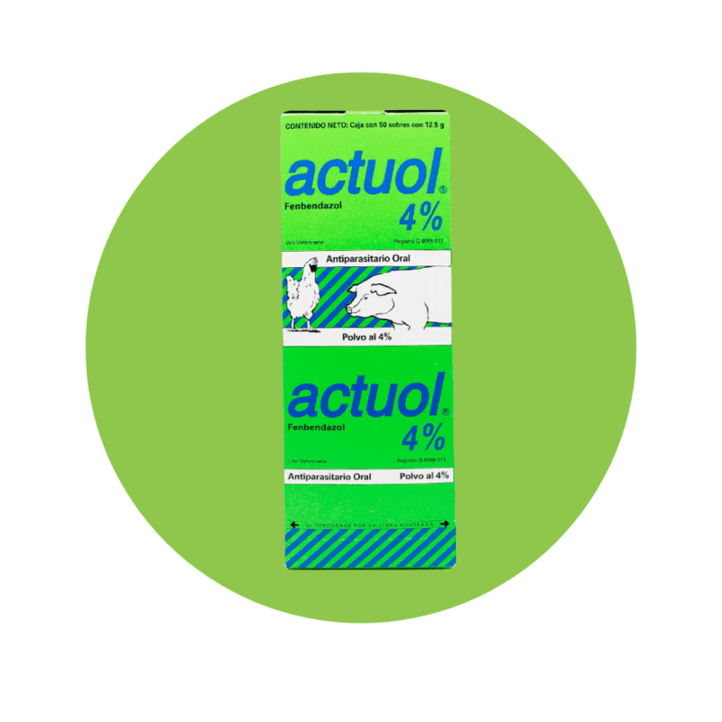 Actuol 4% Exhibidor 50 sobres