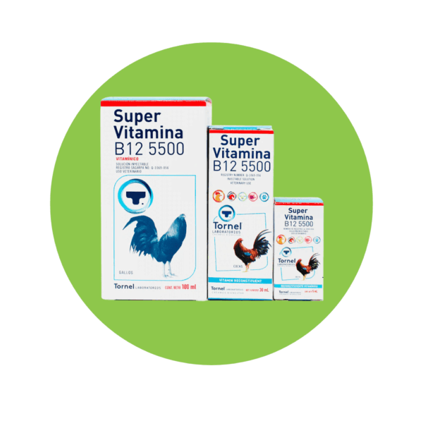 Super Vitamina b12 5500 Gallos