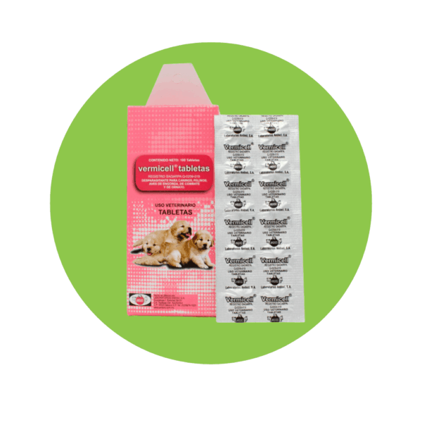 Vermicell 100 tabs.